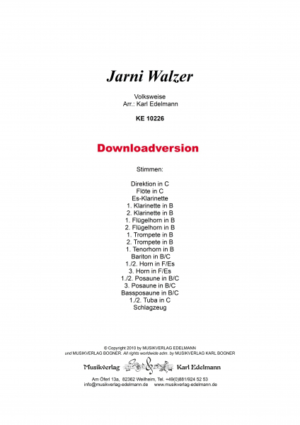 Jarni Walzer - Download